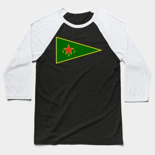 YPJ Flag - Women's Protection Units Baseball T-Shirt